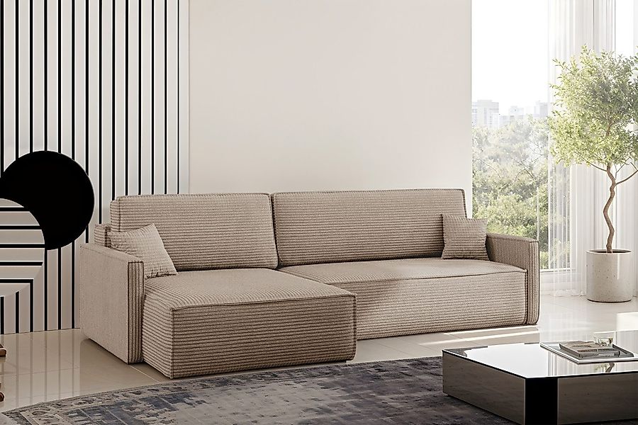 Kaiser Möbel Schlafsofa Schlafsofa Carlos L-Form günstig online kaufen