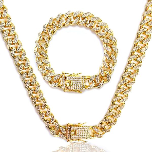 LuxusKollektion Ketten und Armband Set Kubanische günstig online kaufen