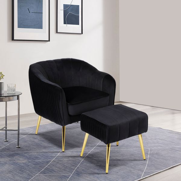 INOSIGN Loungesessel ARROLL mit Hocker, Cocktailsessel, günstig online kaufen