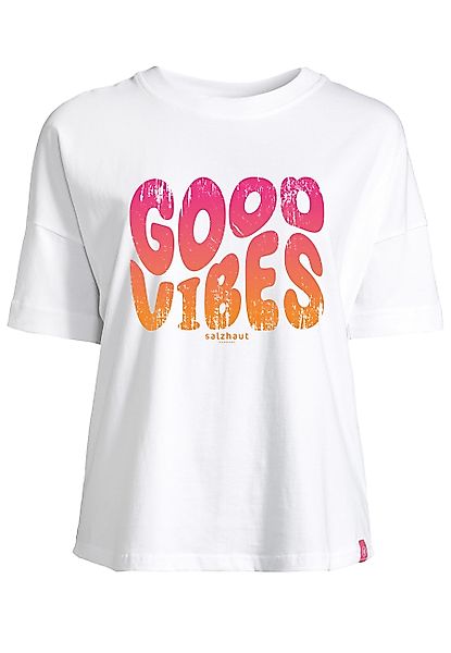 salzhaut T-Shirt LEEV - GOOD VIBES günstig online kaufen