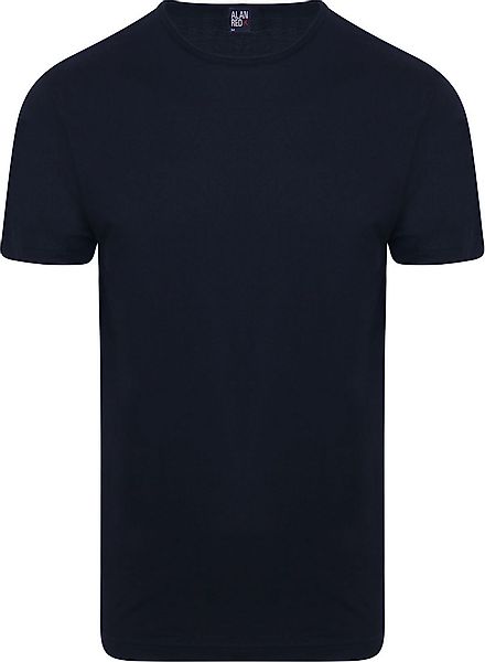 Alan Red Derby O-Ausschnitt T-Shirt Dunkelblau (2er-Pack) - Größe S günstig online kaufen