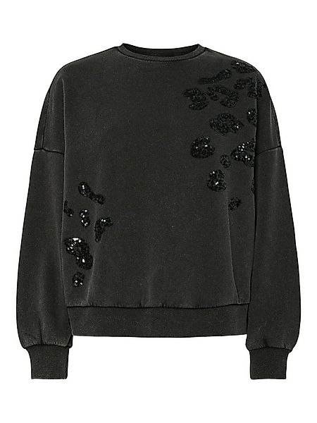pieces Sweatshirt PCMIE LS SEQUINS SWEATSHIRT JRS günstig online kaufen