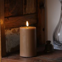 Deluxe Homeart LED-Kerze Mia Echtwachs Deluxe günstig online kaufen