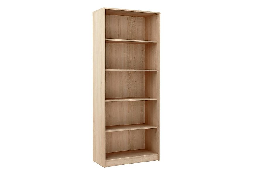 Home Collective Bücherregal mit 5 Ebenen Regal in matter Ausführung 74 cm b günstig online kaufen