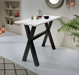 Mäusbacher Bartisch Gestell in X-Form (Breite 120, 140 oder 160 cm) günstig online kaufen