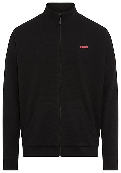 HUGO Sweatjacke mit Stehkragen, mit feiner Struktur günstig online kaufen