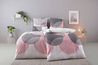 BIERBAUM Bettwäsche "Carla in Gr. 135x200 oder 155x220 cm" 2 Stk. tlg. Bett günstig online kaufen