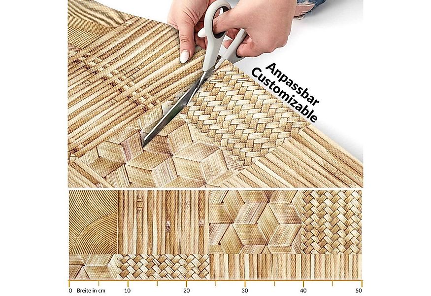 ANRO Küchenläufer MIRZA Hochwertig abwischbar Flurläufer Teppichläufer, Eck günstig online kaufen