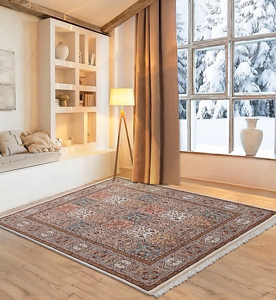 OTTO home Orientteppich »BB Oriantal 1« rechteckig 12 mm Höhe reine Wolle, günstig online kaufen