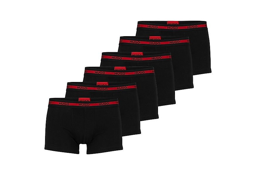 HUGO Boxer Herren Boxershort 6er Pack Baumwolle (Packung, 6er Pack) günstig online kaufen