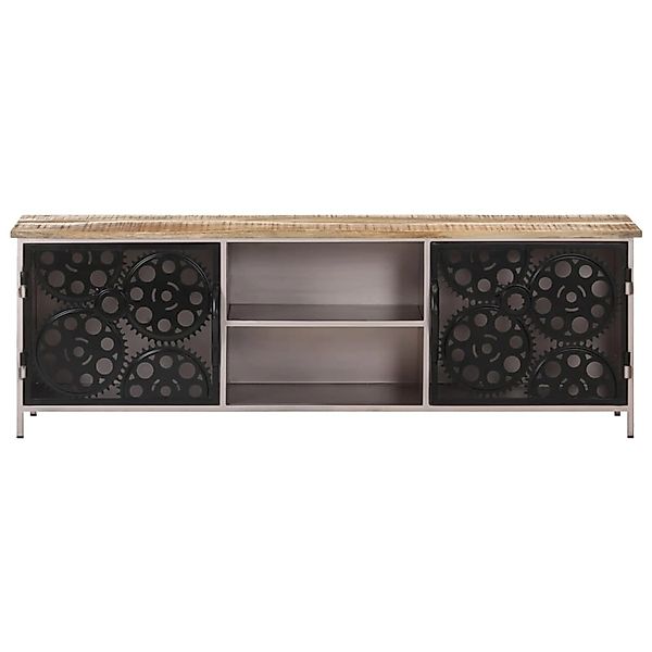 Tv-schrank 120x30x40 Cm Raues Mangoholz günstig online kaufen