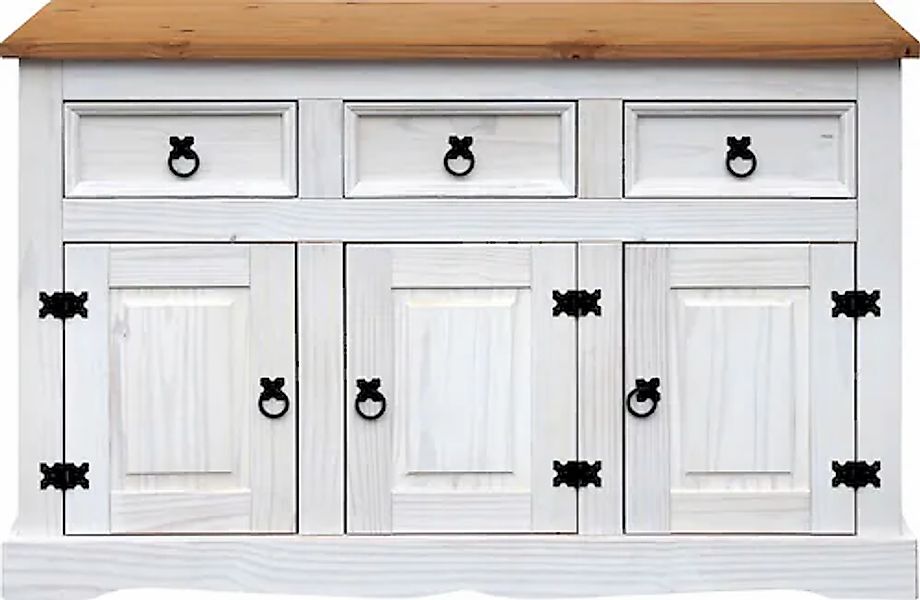 Möbilia Kommode im mexikanischen Landhaus-Stil günstig online kaufen