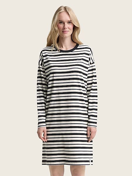 TOM TAILOR Nachthemd Bodywear Gestreiftes Nachthemd günstig online kaufen