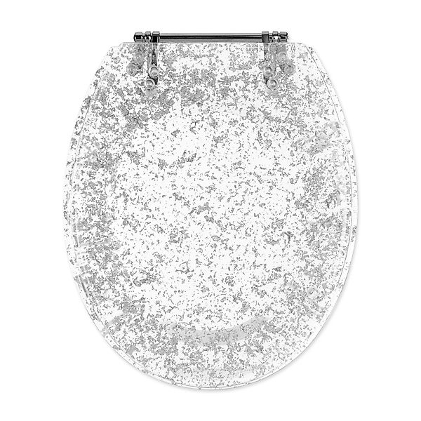 Navaris WC-Sitz WC Sitz Toilettendeckel Glitzer günstig online kaufen