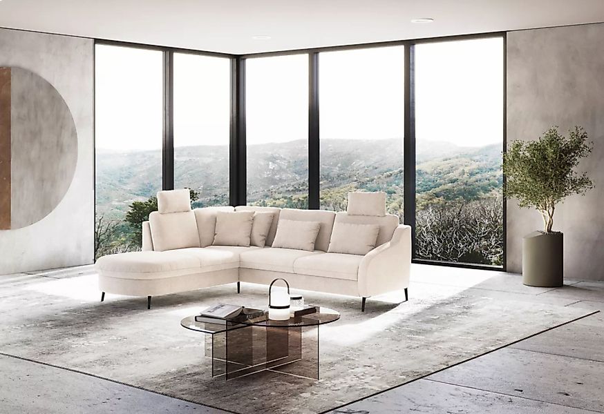 sit&more Ecksofa »Soul L-Form«, wahlweise mit Bettfunktion und Bettkasten o günstig online kaufen