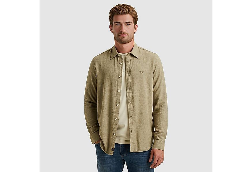 PME LEGEND Langarmhemd mit Knopfleiste günstig online kaufen