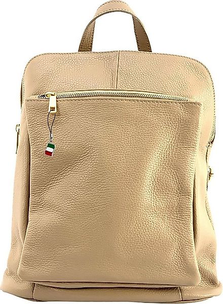 FLORENCE Cityrucksack Florence Rucksack Damen Echtleder, Damen Leder Cityru günstig online kaufen