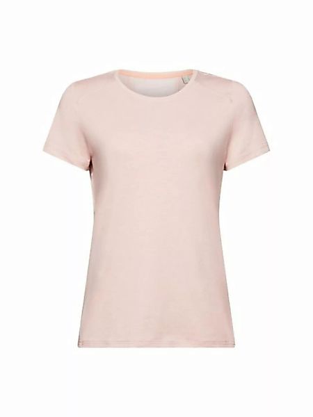 esprit sports T-Shirt Recycelt: Active T-Shirt mit Mesh-Einsätzen (1-tlg) günstig online kaufen