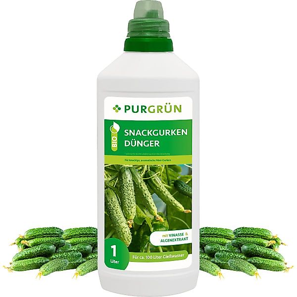Purgrün Gemüsedünger Purgrün Bio Snackgurken Dünger, günstig online kaufen