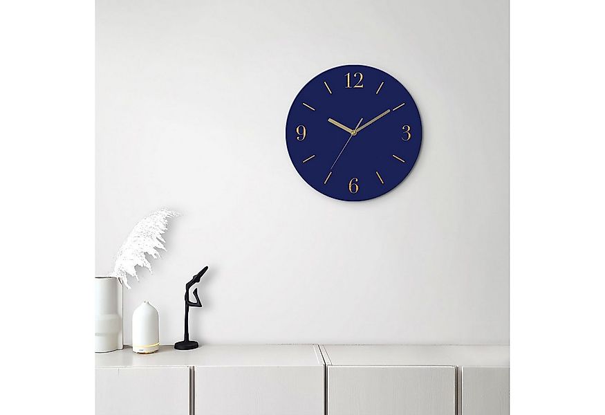 Leonique Wanduhr Aurum (wahlweise mit Quarz- oder Funkuhrwerk, lautlos ohne günstig online kaufen