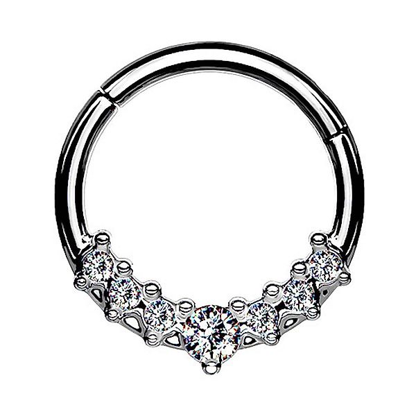 Taffstyle Nasenpiercing Septum Piercing Ring Segmentring günstig online kaufen