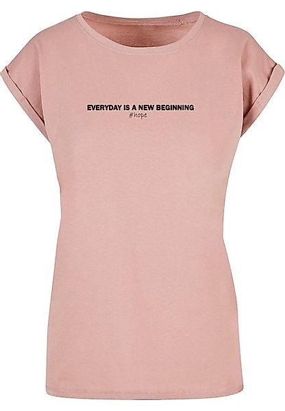 Merchcode T-Shirt Merchcode Damen Ladies Hope Extended Shoulder Tee (1-tlg) günstig online kaufen