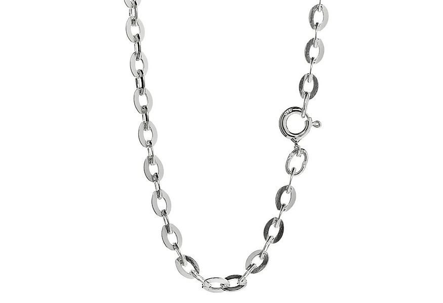 NKlaus Gliederkette Halskette 40cm Ankerkette flach 925 Silber Collier günstig online kaufen