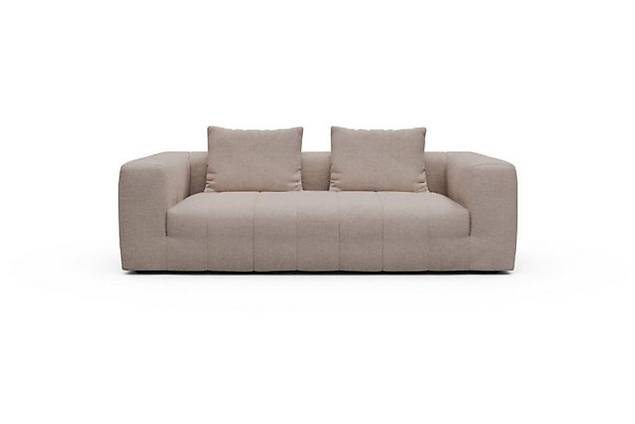 moebelfaktor Sofa Hugo 3-Sitzer, Modular, ohne sichtbare Füße, durchgehende günstig online kaufen