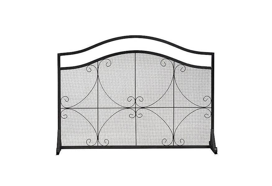 KOMFOTTEU Funkenschutzgitter Eleganter Kaminschutzgitter, 112,5x33,5x82,5cm günstig online kaufen