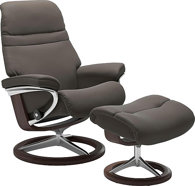Stressless Relaxsessel "Sunrise" Relaxsessel mit Hocker, mit Signature Base günstig online kaufen