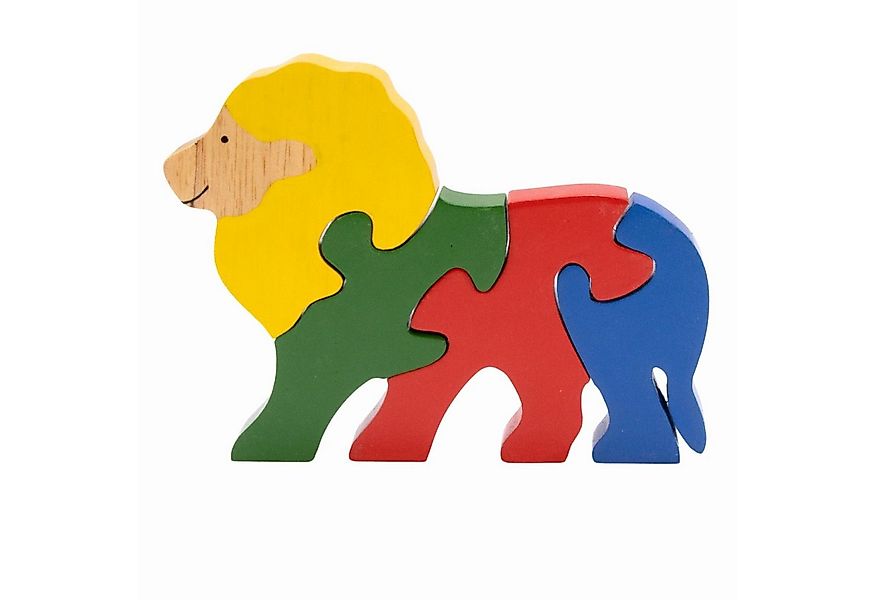 GICO Steckpuzzle Tier Holzpuzzle Löwe für Kinder - 3933, Puzzleteile günstig online kaufen