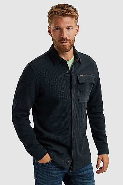 PME Legend Overshirt Waffle Navy - Größe XL günstig online kaufen