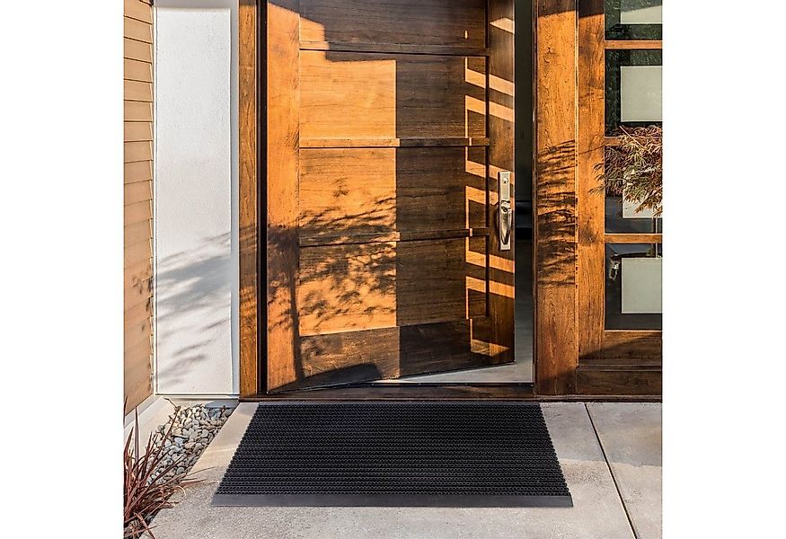 Karat Fußmatte Gummi-Türmatte, Wetterfest, Rechteckig, Höhe: 20 mm, mit abg günstig online kaufen