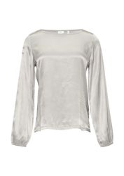 s.Oliver Langarmbluse T-Shirt Blusenshirt mit Materialmix günstig online kaufen