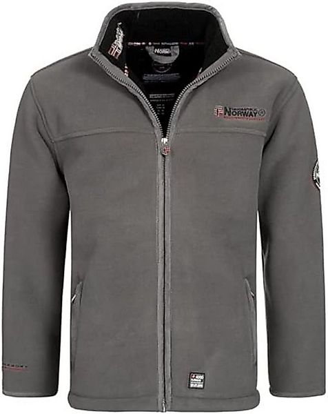 Geographical Norway Fleecejacke Herren Outdoor Jacke brubolt Grau (1-St) Mi günstig online kaufen