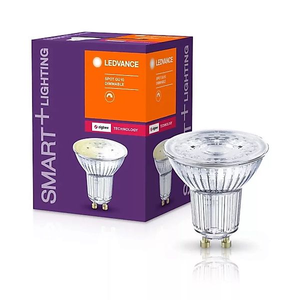 Smart+ Zigbee LED Leuchtmittel Gu10 Reflektor - Par16 in Transparent 4,7W 3 günstig online kaufen