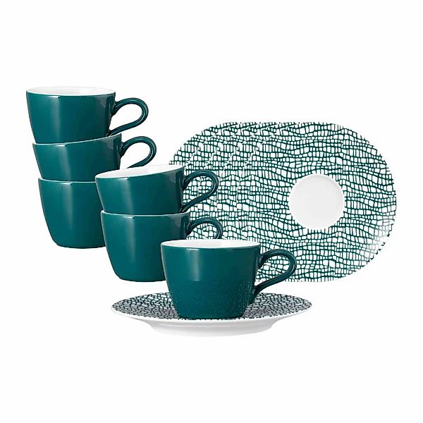 Seltmann Weiden Tasse "Espressotassen mit Untertassen Life Fashion 90 ml 6e günstig online kaufen