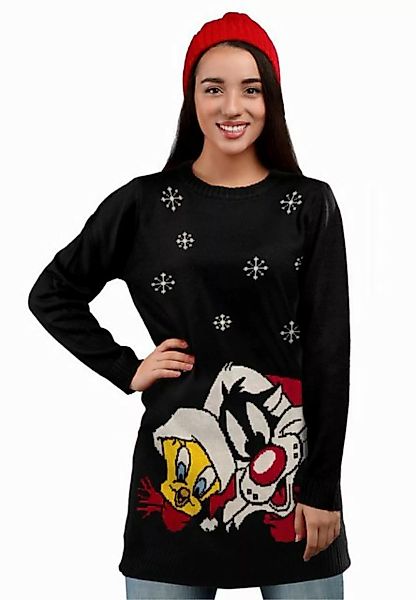 United Labels® Strickpullover Looney Tunes - Sylvester und Tweety Strickkle günstig online kaufen