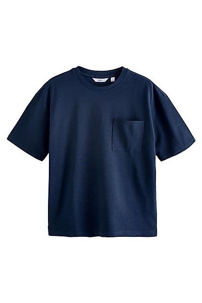 Next T-Shirt Relaxed Fit T-Shirt mit strukturierter Oberfläche (1-tlg) günstig online kaufen