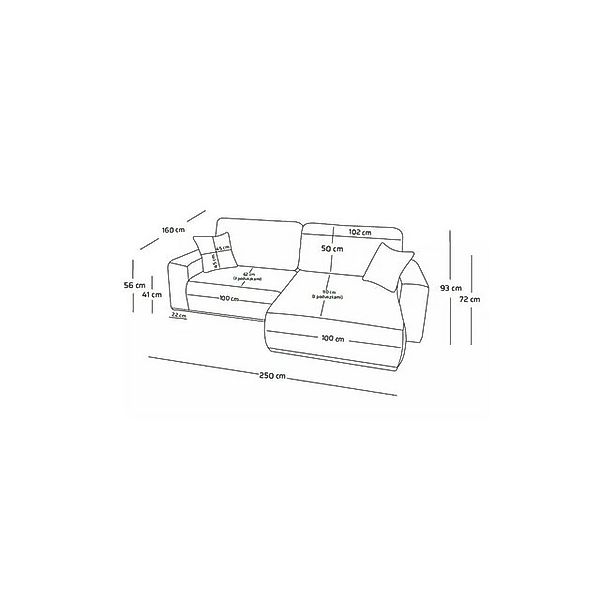 NEXT COLLECTION Ecksofa JOY, Schlaffunktion, mit Bettkasten, lose Rückenkis günstig online kaufen