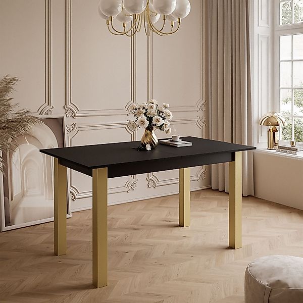 Lookway Esstisch ARTON GOLD ausziehbarer Tisch günstig online kaufen