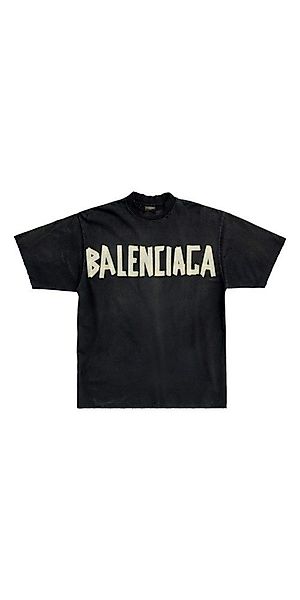 Balenciaga Print-Shirt Balenciaga Tape Optik T-Shirt günstig online kaufen