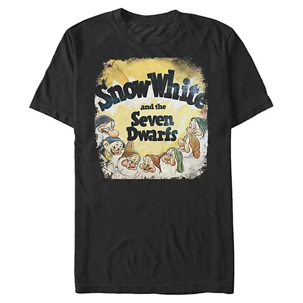 Disney - Schneewittchen - Gruppe Vintage Dwarfs - Männer T-Shirt günstig online kaufen