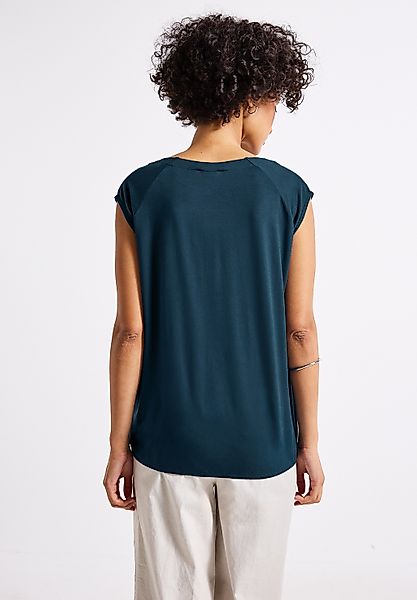 STREET ONE Tanktop aus Jersey in Unifarbe günstig online kaufen