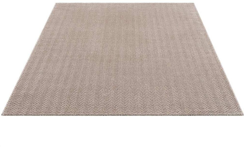 Carpet City Teppich "Friseé-Teppich FANCY805" rechteckig 12 mm Höhe Läufer, günstig online kaufen
