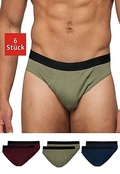 SNOCKS Slip Herrenslips Kurze Enge Männer Unterhosen (6-St) aus Bio-Baumwol günstig online kaufen