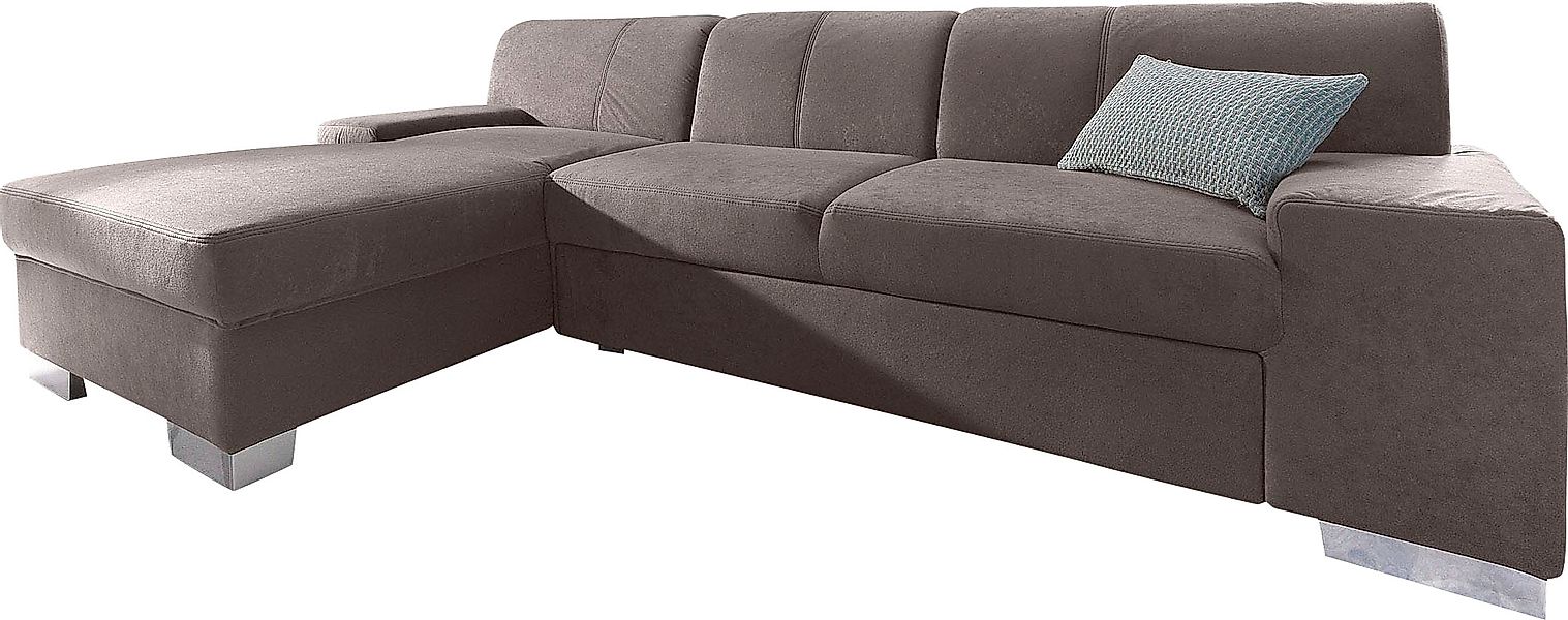 DOMO collection Ecksofa »Star, zeitlose Formensprache, elegante Optik, Brei günstig online kaufen