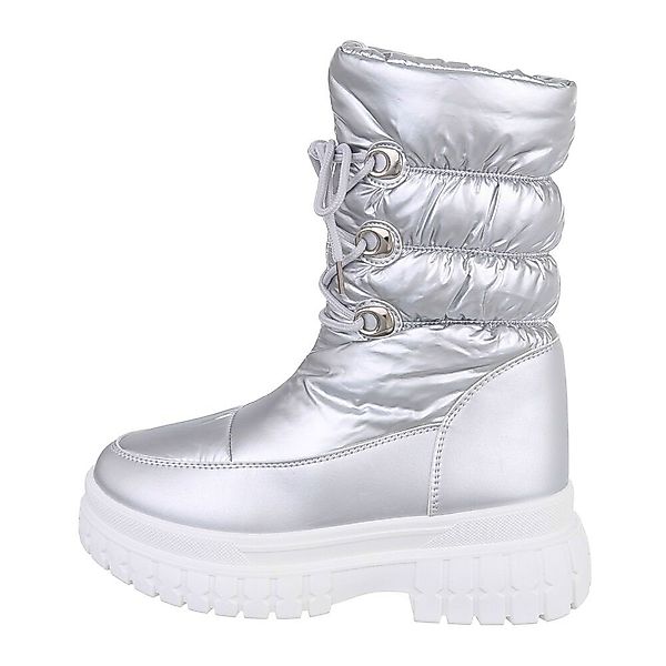Ital-Design Damen Snowboots Freizeit Snowboots Blockabsatz günstig online kaufen