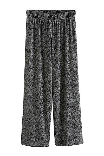 Next Palazzohose Glitzernde Metallic-Hose mit weitem günstig online kaufen