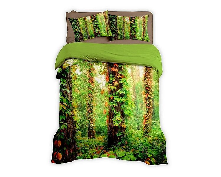 TRAUMSCHLAF Bettwäsche Waldlichtung, Renforce, 2 teilig, herrliches Design günstig online kaufen